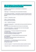 BIOL 235 Midterm 2 Exam 2026&sol;2027 COMPREHENSIVE&NewLine;REVIEW AND DETAILED EXPLANATIONS