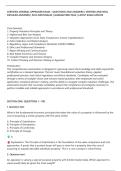 CERTIFIED GENERAL APPRAISER EXAM &ndash; QUESTIONS AND ANSWERS &vert; VERIFIED AND WELL&NewLine;DETAILED ANSWERS &vert; PLUS RATIONALES &vert; GUARANTEED PASS &vert; LATEST EXAM UPDATE