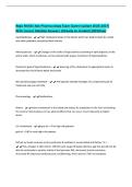 Regis NU641 Adv Pharmacology Exam &lpar;Latest Update 2026&vert;2027&rpar;&NewLine;With Correct Detailed Answers &vert;Already A&plus; Graded &lpar;100&percnt;Pass&rpar;