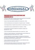 PROCORE EVALUATION QUESTIONS AND ANSWERS SET A&period;pdf