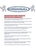 PROCORE PROJECT MGMT REVIEW TIPS QUESTIONS AND ANSWERS SET A&period;pdf