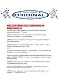 WGU D311 PAPER ACTUAL QUESTIONS AND ANSWERS SET A&period;pdf