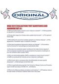 WGU D311 EVALUATION TEST QUESTIONS AND ANSWERS SET A&period;pdf&NewLine;&NewLine;1&period; Document information