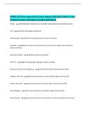 RESNA ATP Exam Study Guide &lpar;Latest Update 2026&vert;2027&rpar; With Correct&NewLine;Detailed Answers &vert;Already A&plus; Graded &lpar;100&percnt;Pass&rpar;
