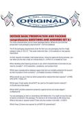 DEFENSE BASIC PRESERVATION AND PACKING comprehensive QUESTIONS AND ANSWERS SET