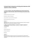 ATI Mental Health&colon; Schizophrenia and Antipsychotic Medications 2026&NewLine;&vert;Questions &vert;Answers &vert;Rationales