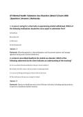 ATI Mental Health&colon; Substance Use Disorders &lpar;Week 5&rpar; Exam 2026&NewLine;&vert;Questions &vert;Answers &vert;Rationales
