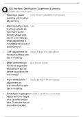 SOS Mechanic Certification Suspension & Steering Exam Review &sol; Score 100&percnt; &sol; 2025-2026 New Version Study Guide&NewLine;&NewLine;