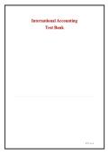 International Accounting Test Bank &lpar;2026&ndash;2027&rpar; &vert; Questions&comma; Answers & Exam Preparation