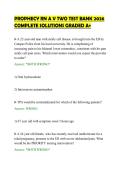 PROPHECY RN A V TWO TEST BANK 2026&NewLine;COMPLETE SOLUTIONS GRADED A&plus;