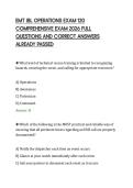 EMT JBL OPERATIONS EXAM 120&NewLine;COMPREHENSIVE EXAM 2026 FULL&NewLine;QUESTIONS AND CORRECT ANSWERS&NewLine;ALREADY PASSED&NewLine;