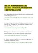EMT NYS PSI PRACTICE UPDATED&NewLine;PRACTICE SOLUTION BUNDLED REVIEW&NewLine;SHEET TESTED ANSWERS