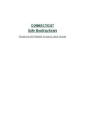 CONNECTICUT&NewLine;Safe Boating Exam&NewLine;Questions with Detailed Answers&vert; Latest Update&NewLine;