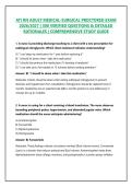 Ati Rn Adult Medical-Surgical Proctored Exam &vert; Complete Package Bundle