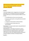 NUR 265 Advanced Medical-Surgical Nursing Practice &NewLine;Exam &vert; Comprehensive Questions&comma; Answers & &NewLine;Rationales 2026&sol;2027