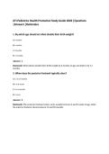 ATI Pediatrics Health Promotion Study Guide 2026 &vert;Questions&NewLine;&vert;Answers &vert;Rationales