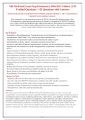 NR 546 Final Exam &lpar;2026&sol;2027&rpar; &vert; 150 Verified Questions & Rationales &vert; Advanced Psychopharmacology