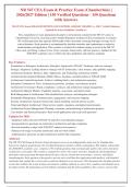 NR 547 CEA Exam 2026&sol;2027 &vert; 150 Verified Questions with Rationales &vert; Chamberlain University