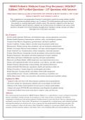NR602 Pediatric Midterm Exam 2026&sol;2027&colon; 150 Q&A with Rationales &lpar;Verified A&plus;&rpar;