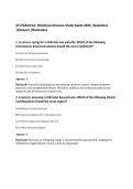 ATI Pediatrics&colon; Infectious Diseases Study Guide 2026 &vert;Questions&NewLine;&vert;Answers &vert;Rationales
