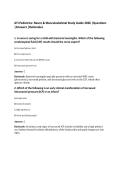 ATI Pediatrics&colon; Neuro & Musculoskeletal Study Guide 2026 &vert;Questions&NewLine;&vert;Answers &vert;Rationales&NewLine;