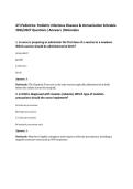 ATI Pediatrics&colon; Pediatric Infectious Diseases & Immunization Schedule&NewLine;2026&sol;2027 Questions &vert;Answers &vert;Rationales&NewLine;