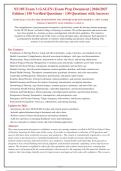 NU185 Exam 3 &lpar;GALEN&rpar; &vert; 150&plus; Verified Q&A&comma; Graded A&plus;&comma; Updated for 2026
