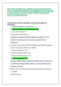 WALDEN UNIVERSITY NRNP 6568 FINAL EXAM PRACTICE QUESTIONS AND WELL VERIFIED AND DETAILED ANSWERS LATEST UPDATE FOR GUARANTEED SUCCESS GET IT NOW&excl;&excl;