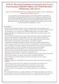 NUR 215 Exam 2 Test Bank 2026-2027 &vert; 120 Q&A with Rationales &vert; Arizona College of Nursing