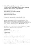 Nightingale College BSN 315 Final Exam &lpar;pdf&rpar; &vert; 2026&sol;2027 &vert; Advanced Pharmacology Q&A &vert; 