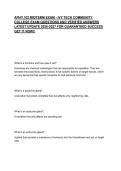 APHY 102 MIDTERM EXAM - IVY TECH COMMUNITY COLLEGE EXAM QUESTIONS AND VERIFIED ANSWERS LATEST UPDATE 2026-2027 FOR GUARANTEED SUCCESS GET IT NOW&excl;&excl;