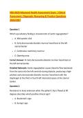 NSG 6020 Advanced Health Assessment Exam &vert; Clinical &NewLine;Assessment&comma; Diagnostic Reasoning & Practice Questions &NewLine;2026&sol;2027 