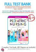 Test Bank For Wongs Essentials of Pediatric Nursing 11th Edition Hockenberry&semi; Wilson&semi; Rodgers ISBN&colon;9780323624190&comma; Chapter 1-31&vert; Complete Guide&period;&NewLine;