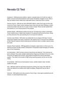 Nevada C2 Test Questions with Answer Rationales &lpar;2026&sol;2027&rpar;&NewLine;