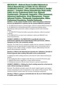 NBCDCH-PS &ndash; National Board Certified Diplomate in Clinical Hypnotherapy in Public Service Advanced Certification Review &vert; 300&plus; Practice Questions & Verified Answers &vert; Complete Clinical Hypnotherapy Study Guide&comma; Public Service Professional Exam Prep&comma; Hypno