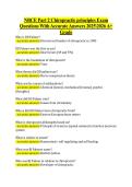 NBCE Part 2 Chiropractic principles Exam &NewLine;Questions With Accurate Answers 20252026 A&plus; &NewLine;Grade 