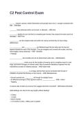 C2 Pest Control Exam Questions and Answers with Explanations &lpar;2026&sol;2027&rpar;&NewLine;
