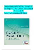 Family Practice Guidelines 6th Edition Test Bank &vert; Cash&comma; Glass & Mullen &vert; Complete Chapters 1&ndash;23