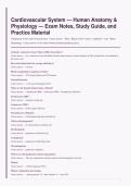 Cardiovascular System Study Guide &vert; Anatomy & Physiology Blood&comma; Heart & Hemostasis Review