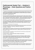 Cardiovascular Nursing Practice Test &vert; Assessment Questions & Answers &vert; Anatomy & Physiology