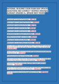 NATIONAL BUILDING CODE EXAM 2026 UPDATE&NewLine;QUESTIONS AND CORRECT VERIFIED ANSWERS&NewLine;ALREADY GRADED A&plus; &lpar;BRAND NEW VISION&rpar;