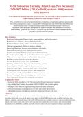 NSAR Salesperson Licensing Actual Exam Prep Document &vert;&NewLine;2026&sol;2027 Edition &vert; 200 Verified Questions - 160 Questions&NewLine;with Answers&NewLine;