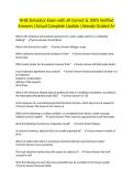 NHIE Simulator Exam with all Correct & 100&percnt; Verified Answers &vert;Actual Complete Update &vert;Already Graded A&plus;