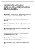 NUR 221 UPDATED ACTUAL EXAM&NewLine;QUESTIONS AND CORRECT ANSWERS FULL&NewLine;SOLUTION GRADED A&plus;&NewLine;