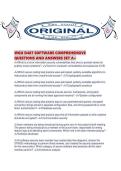 WGU D487 SOFTWARE COMPREHENSIVE QUESTIONS AND ANSWERS SET A&period;pdf