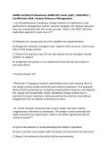 SHRM Certified Professional &lpar;SHRM-CP&rpar; Exam &lpar;pdf&rpar; &vert; 2026&sol;2027 &vert; Certification Q&A &vert; Human Resource Management