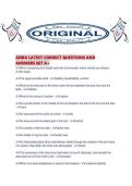 AEMA LATEST CORRECT QUESTIONS AND ANSWERS SET A&period;pdf