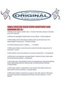 AEMA UPDATED EXAM PAPER QUESTIONS AND ANSWERS SET A&period;pdf