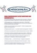 AEMA COMPREHENSIVE LATEST QUESTIONS AND ANSWERS SET A&period;pdf