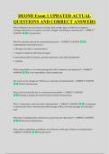 DEOMI Exam 1 UPDATED ACTUAL &NewLine;QUESTIONS AND CORRECT ANSWERS